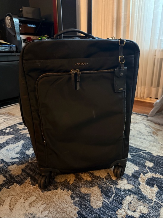 Tumi Other - Tumi Black Rolling Travel Carry-On with Front Pocket